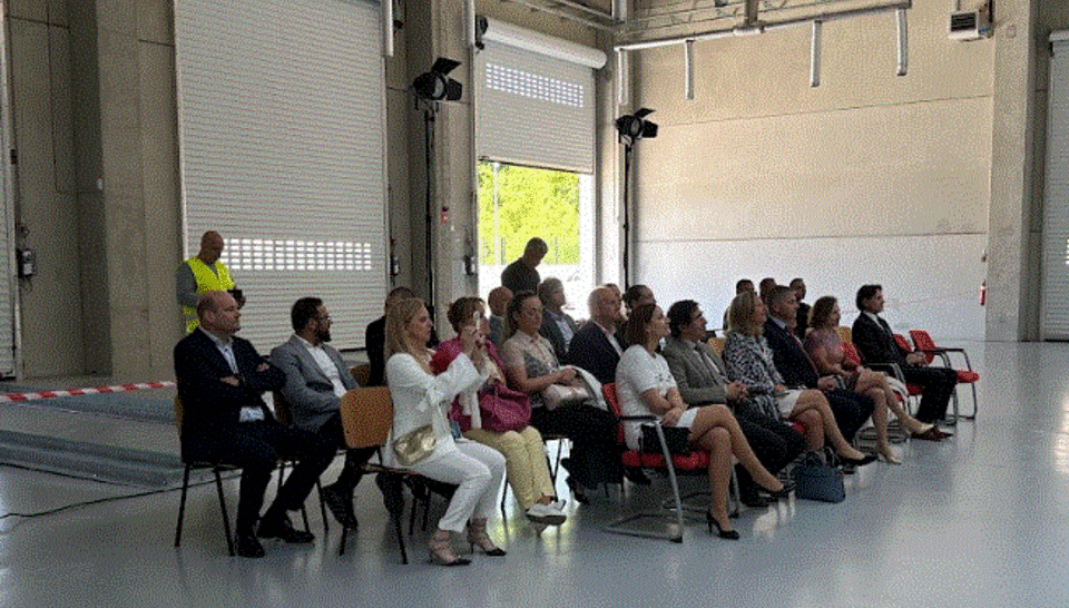 Otvoritev nove proizvodne hale v Suhadolah
